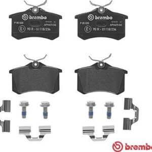 Brembo P 85 020 - Bremsbelagsatz, Scheibenbremse