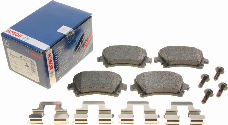 BOSCH 0 986 494 595 - Bremsbelagsatz, Scheibenbremse